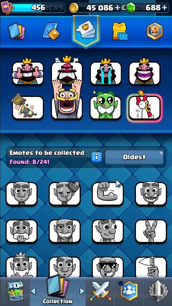 Clash Royale Accounts KTL 9 | 3400 Trophies|Card 58|Limited Skin|1 Hero image 10