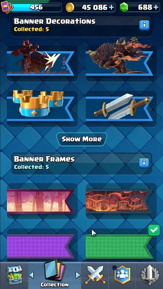 Clash Royale Accounts KTL 9 | 3400 Trophies|Card 58|Limited Skin|1 Hero image 13