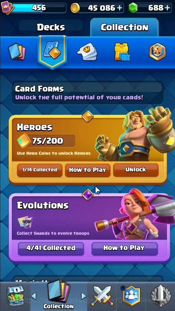 Clash Royale Accounts KTL 9 | 3400 Trophies|Card 58|Limited Skin|1 Hero image 8
