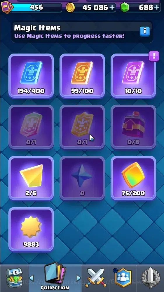 Clash Royale Accounts KTL 9 | 3400 Trophies|Card 58|Limited Skin|1 Hero image 9