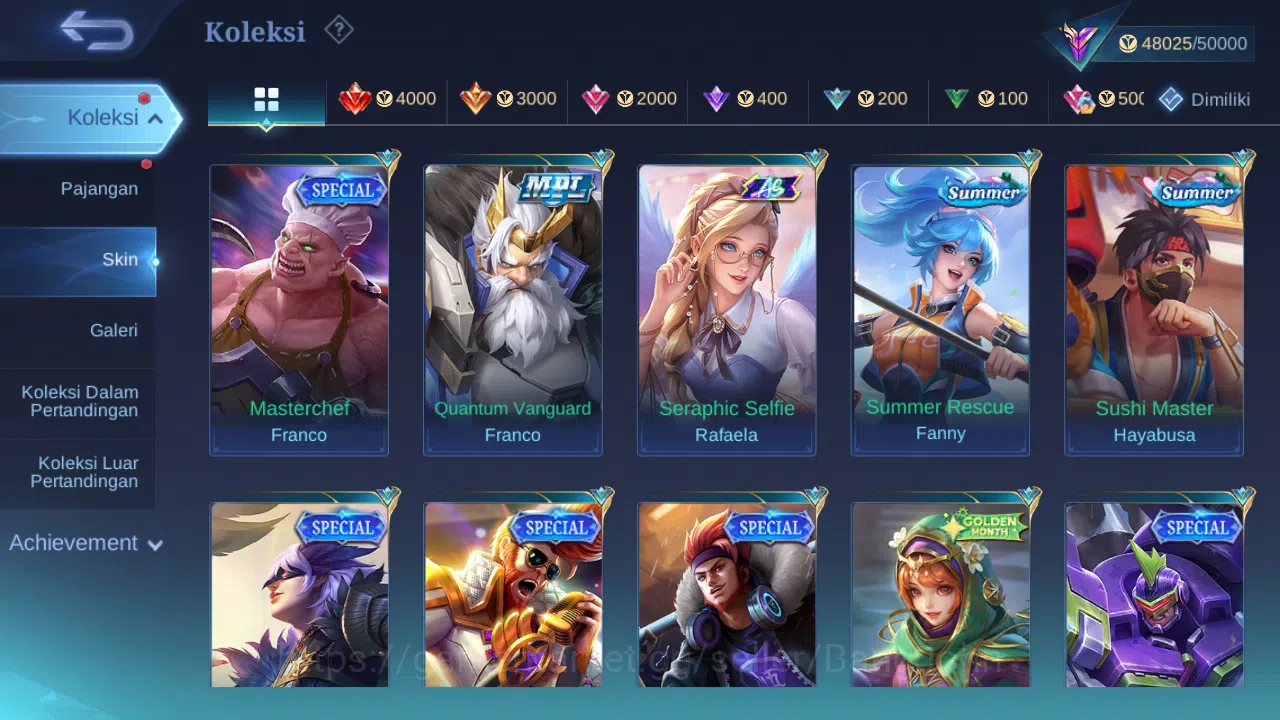Mobile Legends: Bang Bang Accounts Hero 132 Skin 222 | Luckybox Karina | CC Natalia | image 10