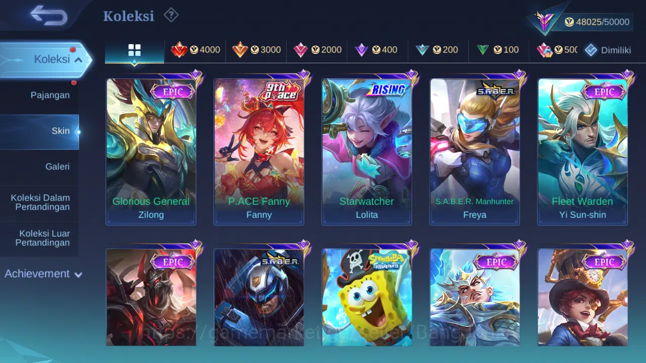 Mobile Legends: Bang Bang Accounts Hero 132 Skin 222 | Luckybox Karina | CC Natalia | image 5