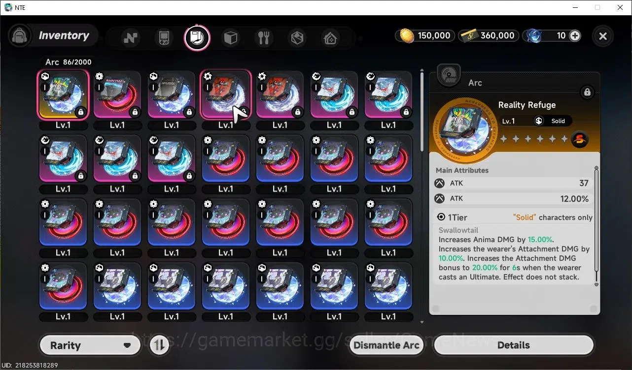 Neverness to Everness Accounts Global NA|HL 3|1 SSR Limited Nanally + 2 Selector  image 7