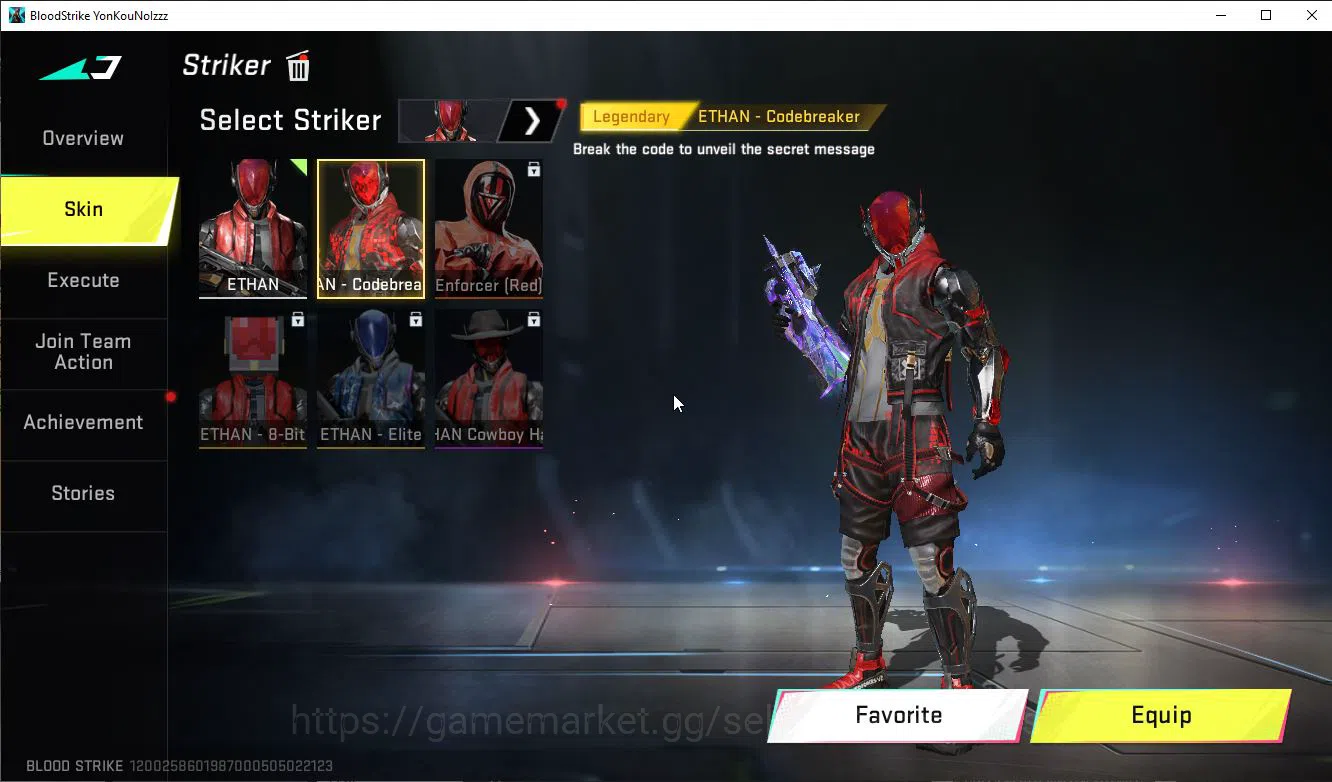 Blood Strike Accounts ASIA|4 ULTRA [JET,INP-9,P90,FN2000]+10 Legendary [ image 12