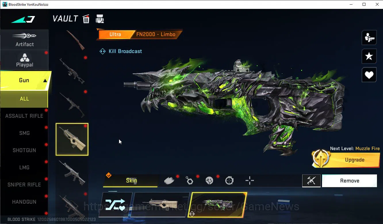 Blood Strike Accounts ASIA|4 ULTRA [JET,INP-9,P90,FN2000]+10 Legendary [ image 14