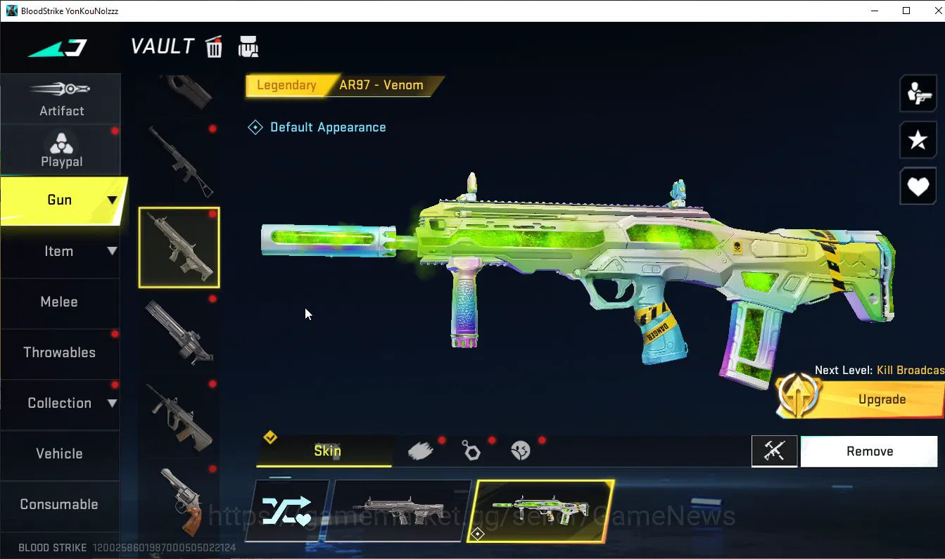 Blood Strike Accounts ASIA|4 ULTRA [JET,INP-9,P90,FN2000]+10 Legendary [ image 3
