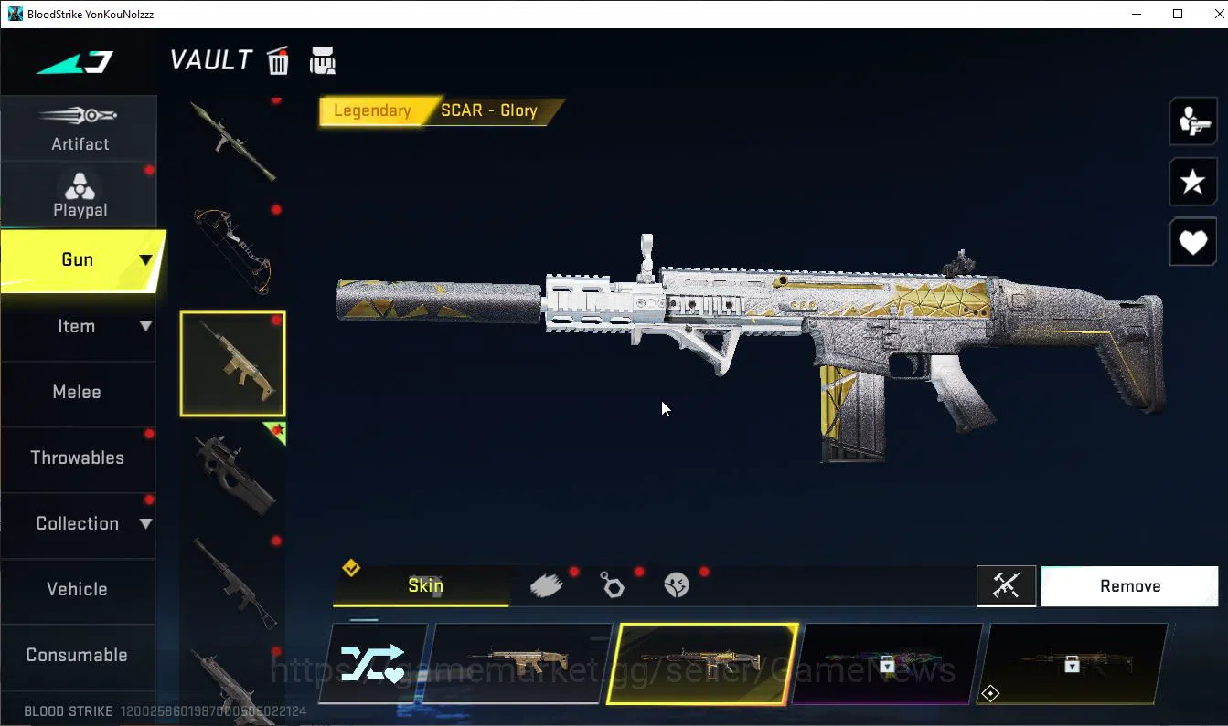 Blood Strike Accounts ASIA|4 ULTRA [JET,INP-9,P90,FN2000]+10 Legendary [ image 4