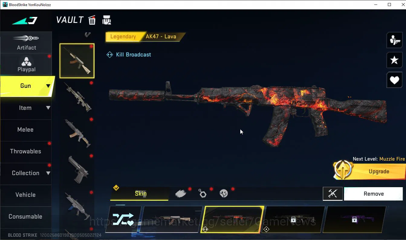 Blood Strike Accounts ASIA|4 ULTRA [JET,INP-9,P90,FN2000]+10 Legendary [ image 6