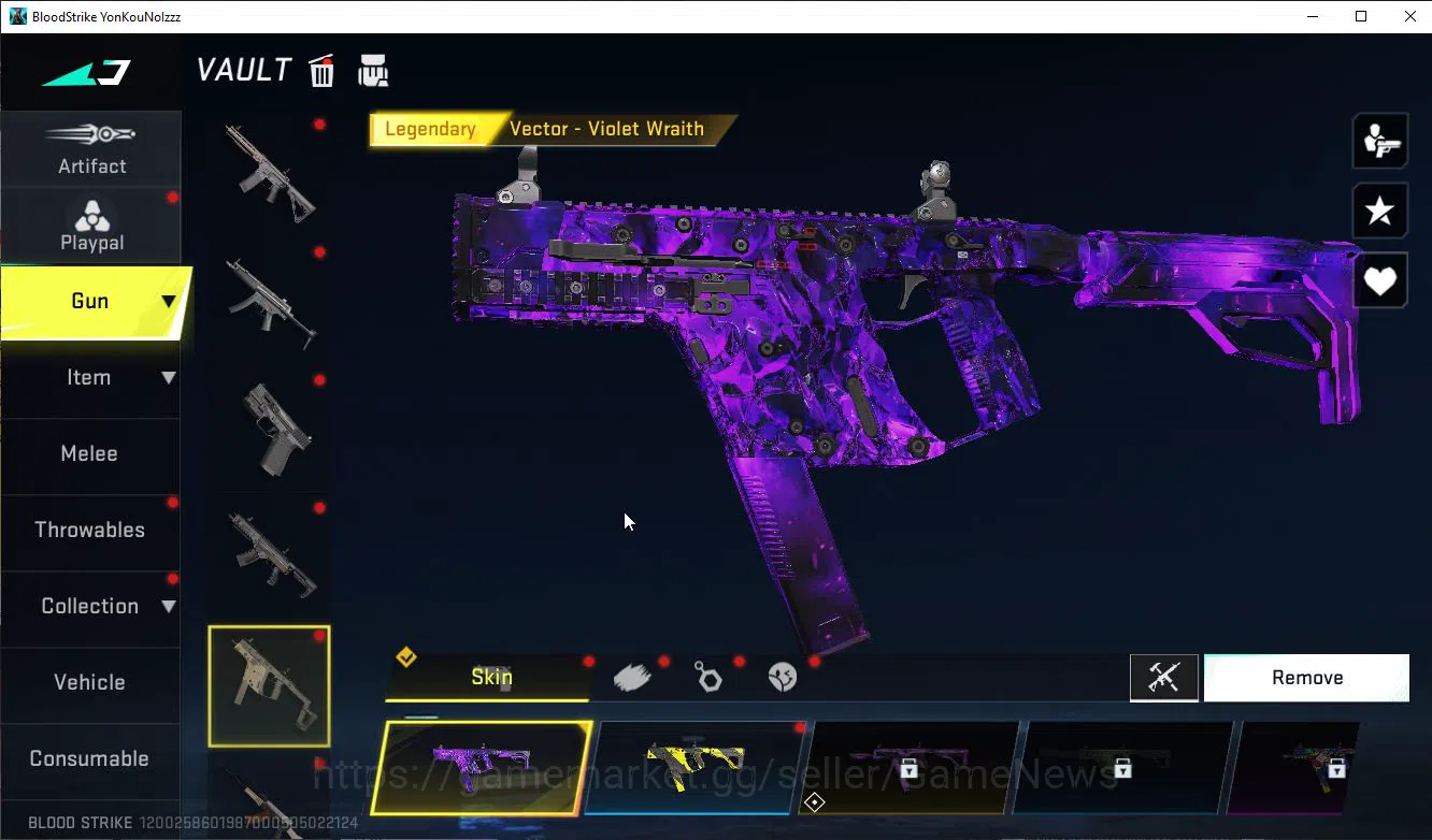 Blood Strike Accounts ASIA|4 ULTRA [JET,INP-9,P90,FN2000]+10 Legendary [ image 7