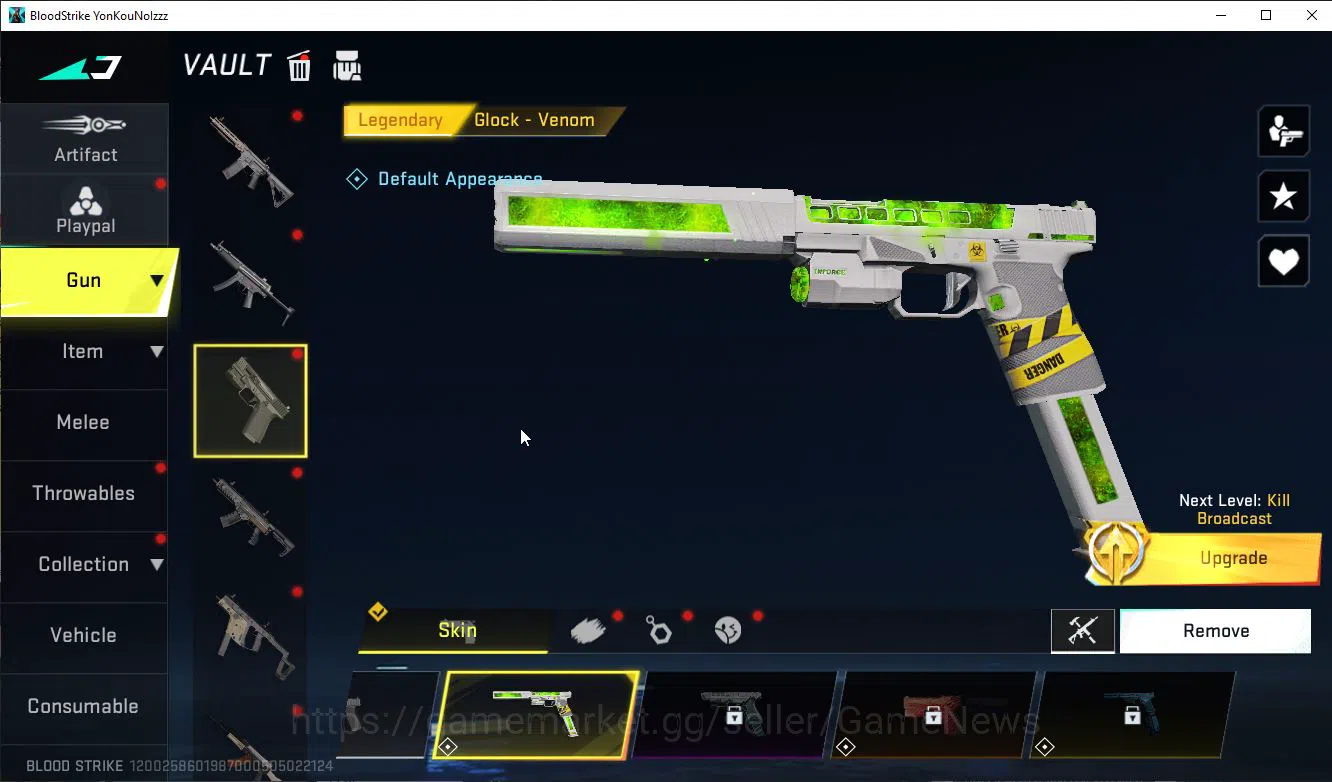 Blood Strike Accounts ASIA|4 ULTRA [JET,INP-9,P90,FN2000]+10 Legendary [ image 8