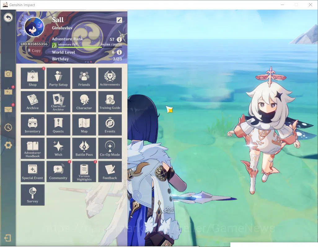 Genshin Impact Accounts Asia|AR 57|10 Limited +7(*5weapon)|(Arataki Itto,M image 1