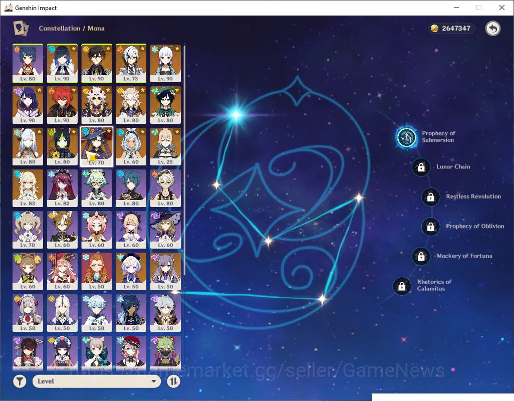 Genshin Impact Accounts Asia|AR 57|10 Limited +7(*5weapon)|(Arataki Itto,M image 4