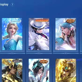 Honor of Kings Accounts Rare Skin Global|115H 224S|1 Flawless Frozen|1 Preious Collab|3 LNY 2024|1 LOM|1Limbo|4 Legend|1