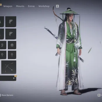 Where Winds Meet Accounts ASIA | Selector On 1 Harmonic Core|Starter MC Male Lv7 |3656 Build|Nameless Sword  | Panacea Fan