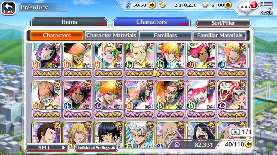 Bleach: Brave Souls Accounts Starter [GLOBAL]6K Orbs+Fresh All Story|Giselle Magic Society,NaNaNa TYBW25,Candice 7