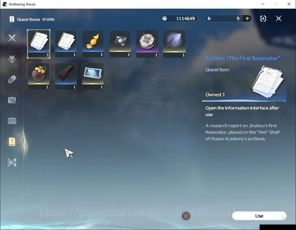 Wuthering Waves Accounts SEA|UL 20|1 Limited| Hiyuki+Sign |Data Bank Lv 01| image 7