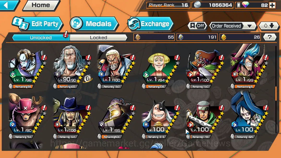 One Piece Bounty Rush Accounts Global|5EX 1MAX|5Elder Saturn,BP Kuzan,4Eemperor T image 10