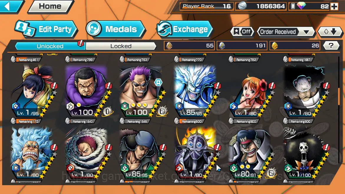 One Piece Bounty Rush Accounts Global|5EX 1MAX|5Elder Saturn,BP Kuzan,4Eemperor T image 11