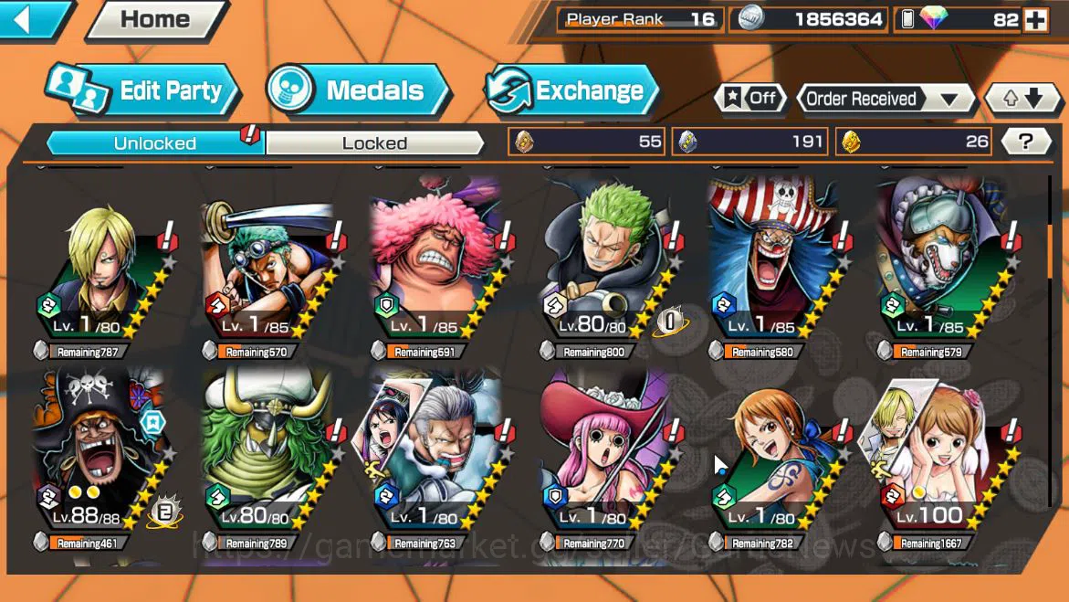 One Piece Bounty Rush Accounts Global|5EX 1MAX|5Elder Saturn,BP Kuzan,4Eemperor T image 12