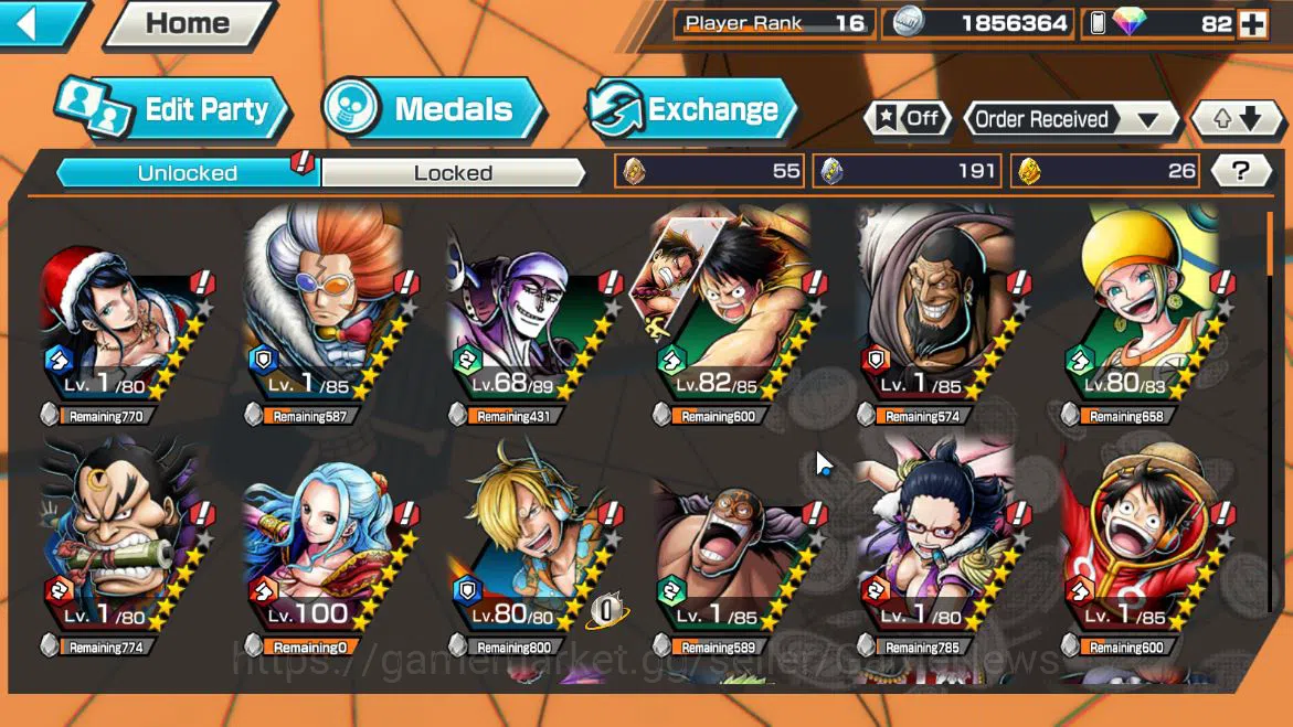 One Piece Bounty Rush Accounts Global|5EX 1MAX|5Elder Saturn,BP Kuzan,4Eemperor T image 13