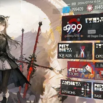 Arknights Accounts High-End Lvl 91|OP 226+30 Skin|19K Oru, 215 Ori|10 Limited|Exu Alt