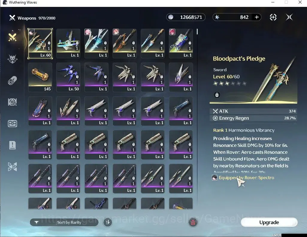 Wuthering Waves Accounts NA | UL 46 | 4 Limited | (Aemeath,Changli)+Signatu image 4