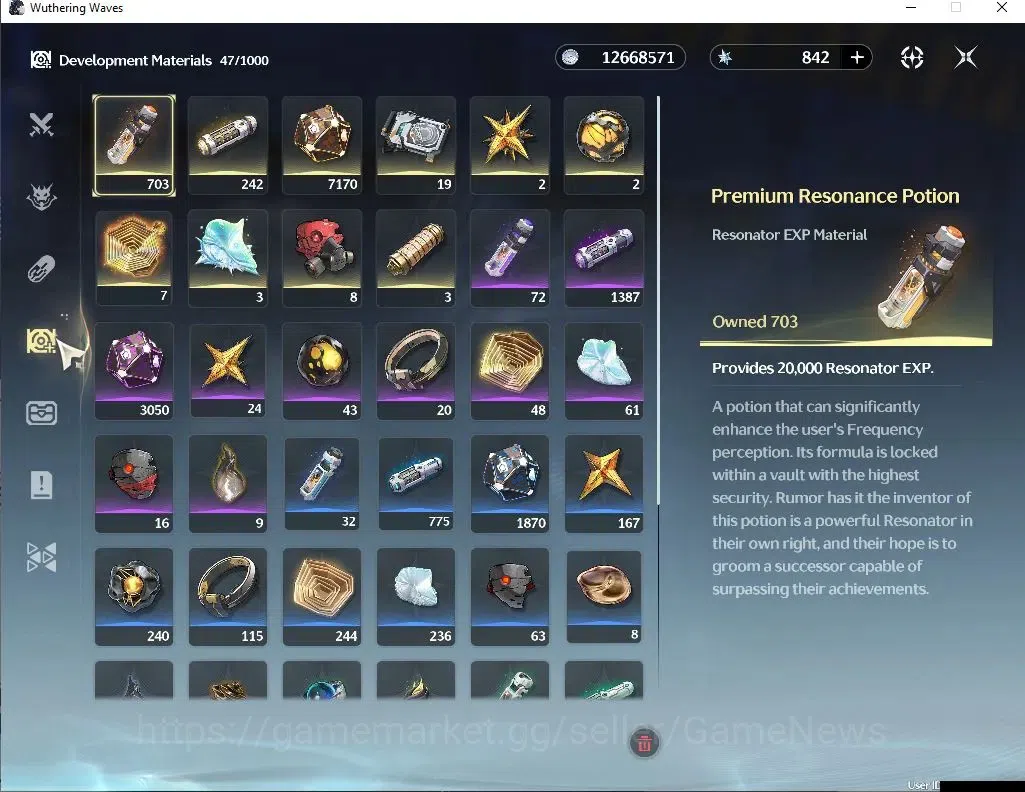 Wuthering Waves Accounts NA | UL 46 | 4 Limited | (Aemeath,Changli)+Signatu image 6