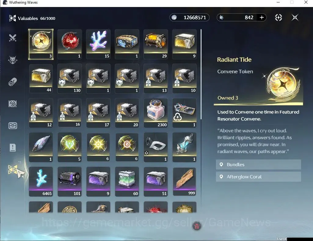 Wuthering Waves Accounts NA | UL 46 | 4 Limited | (Aemeath,Changli)+Signatu image 8