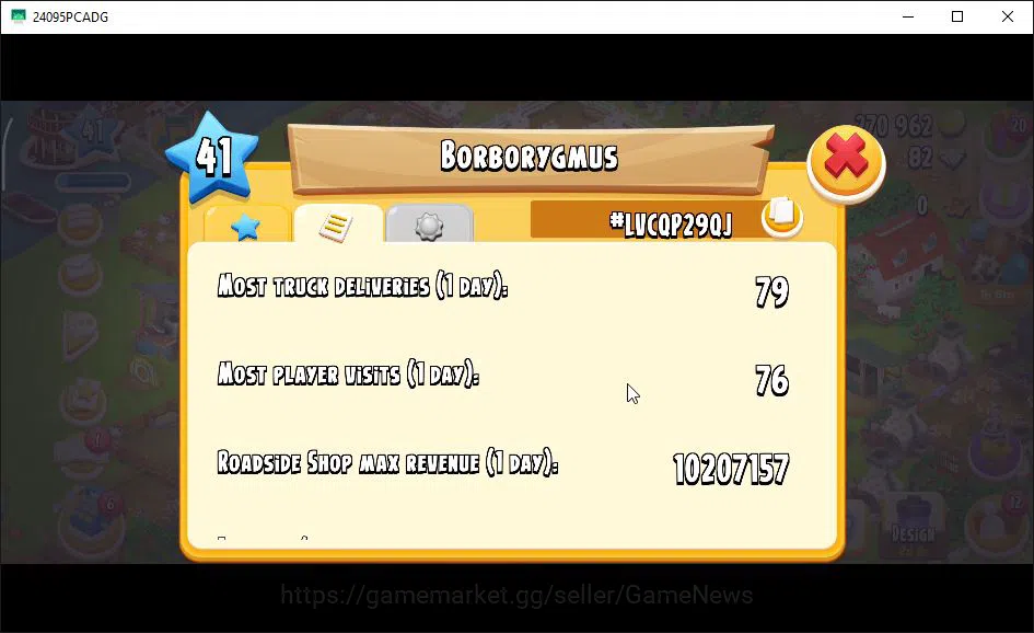 Hay Day Accounts Level 41 | Barn Storage 1100 + Silo Storage 650 |  image 10