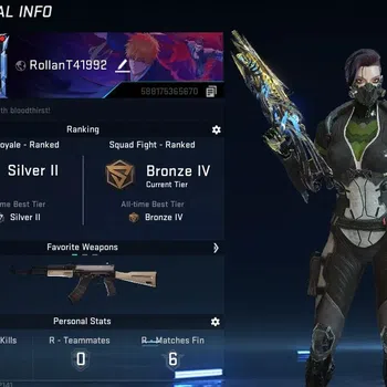 Blood Strike Accounts Collab Skin ASIA|1 ETER:Bizon - Seraph|1 AOT Gun:KAG-6|ULTRA UMP45|ULTRA SEDAN|CHECK