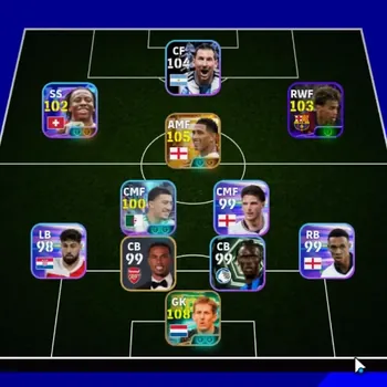 eFootball Accounts Legends & Iconic Players Android|Power 3125|BigTime Jude Bellingham|Epic Edwin vander Sar,Sergio