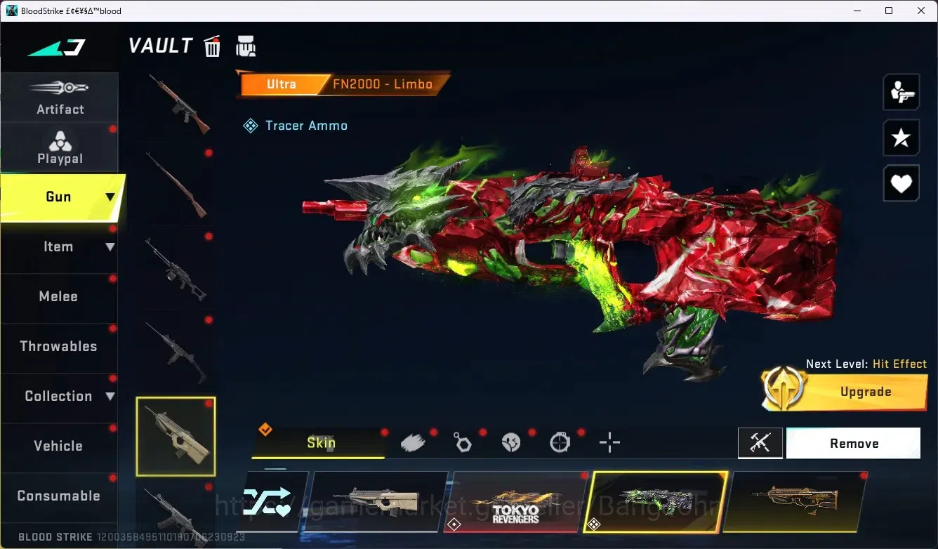 Blood Strike Accounts ASIA|4 Eternal Gun|7 Collab Gun|1 Limited Gun|3 Ul image 16