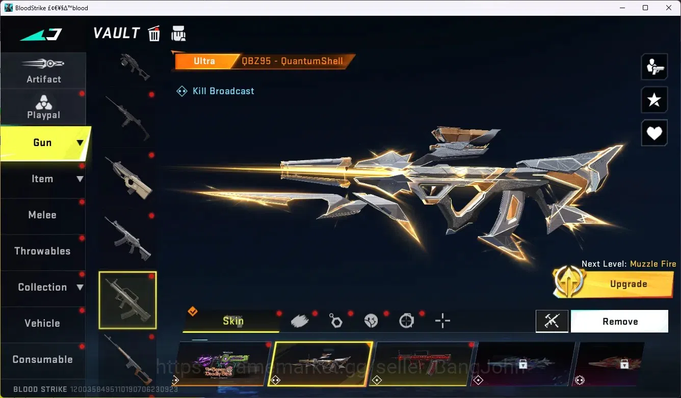 Blood Strike Accounts ASIA|4 Eternal Gun|7 Collab Gun|1 Limited Gun|3 Ul image 19