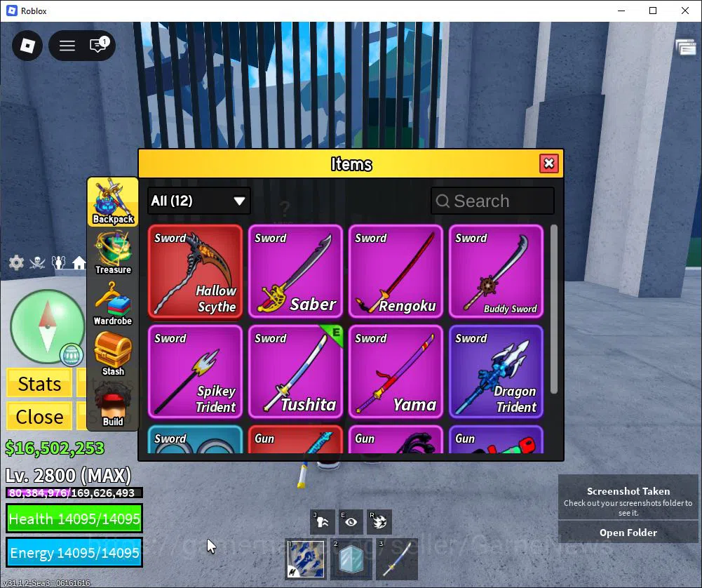 Roblox Accounts Blox Fruit |Lv Max + Ice,GodHuman|16M Beli 22K Fra image 2