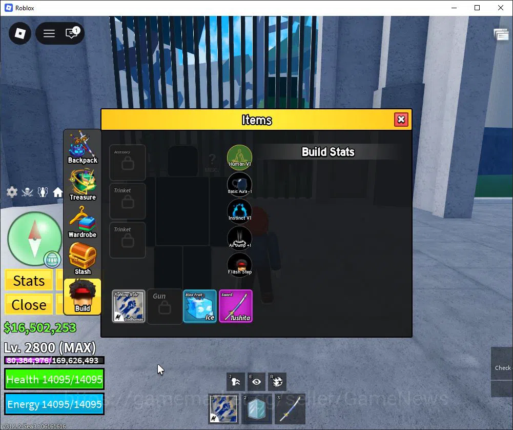 Roblox Accounts Blox Fruit |Lv Max + Ice,GodHuman|16M Beli 22K Fra image 9