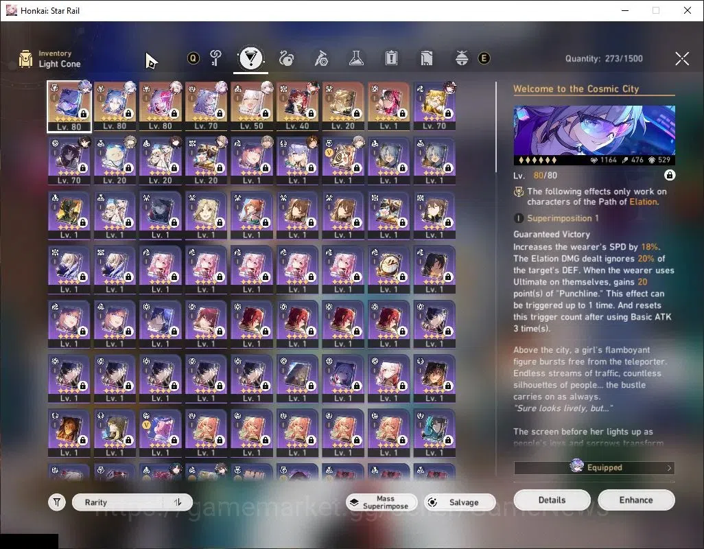 Honkai Star Rail Accounts Asia|TL 65|6k SJ|Elation Team|10 Limited|[Sparxie, image 6