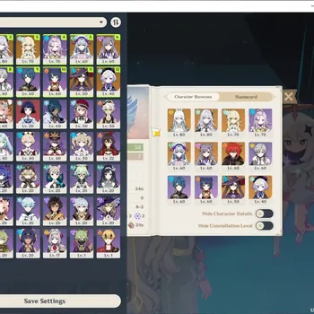 Genshin Impact Accounts Others ASIA|AR 53|4 Limited+1(*5Weapon)|(Zibai,Skirk,Vesna,Varesa)|5