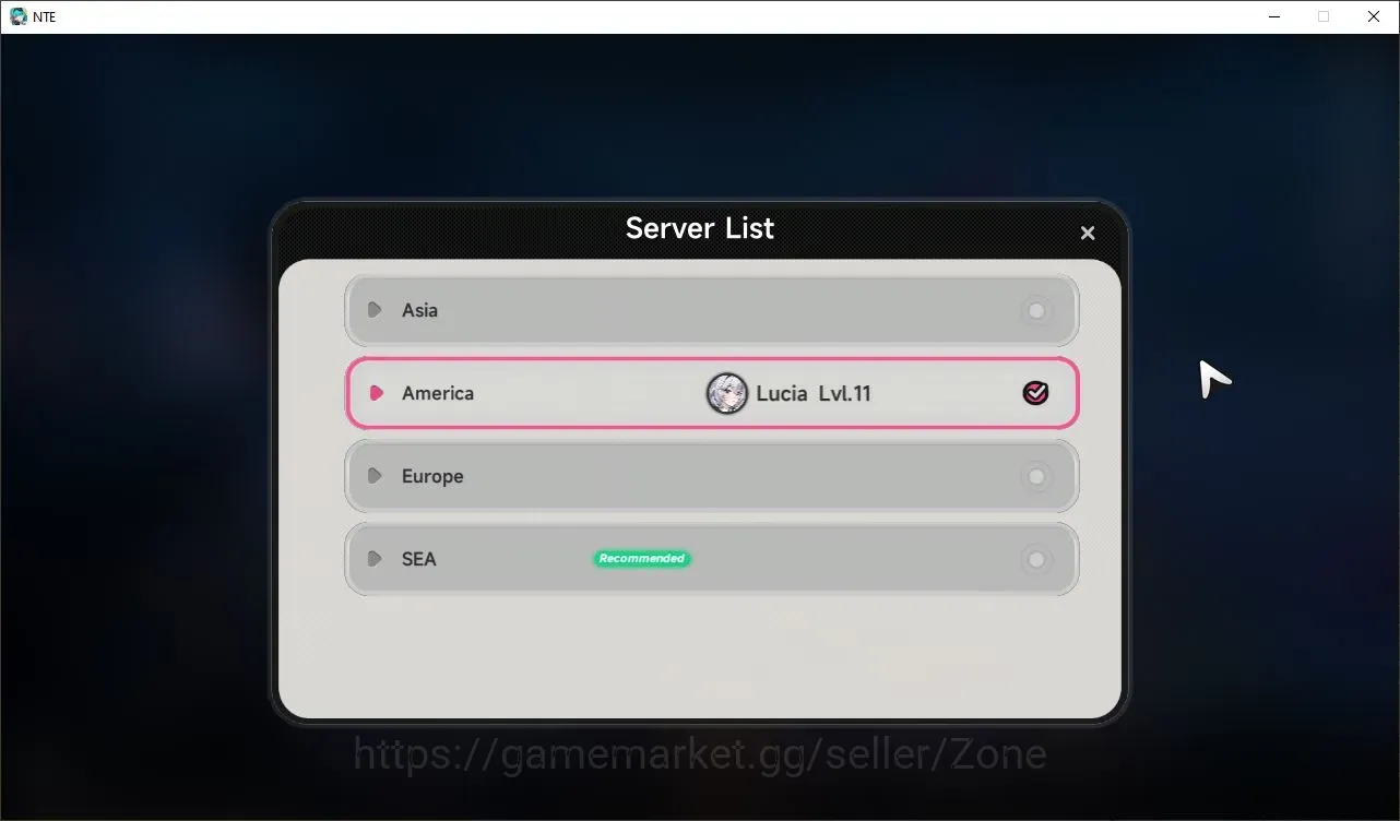 Neverness to Everness Accounts NA| starter HL11 | 1Limited Black Bird+*5 Strd, Daffodill, Fadia | Chuppa Glider | Rover A1 1