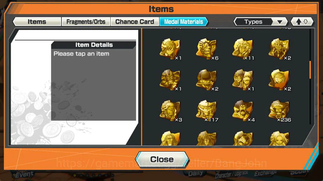 One Piece Bounty Rush Accounts Others GLOBAL| EX 2 | GP gol D roger, GP Edward new gate, First mate Silver Raileigh 16