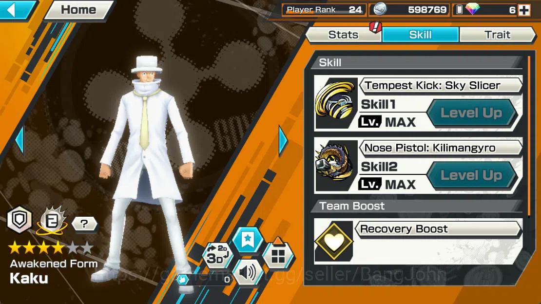 One Piece Bounty Rush Accounts Others GLOBAL| EX 2 | GP gol D roger, GP Edward new gate, First mate Silver Raileigh 9