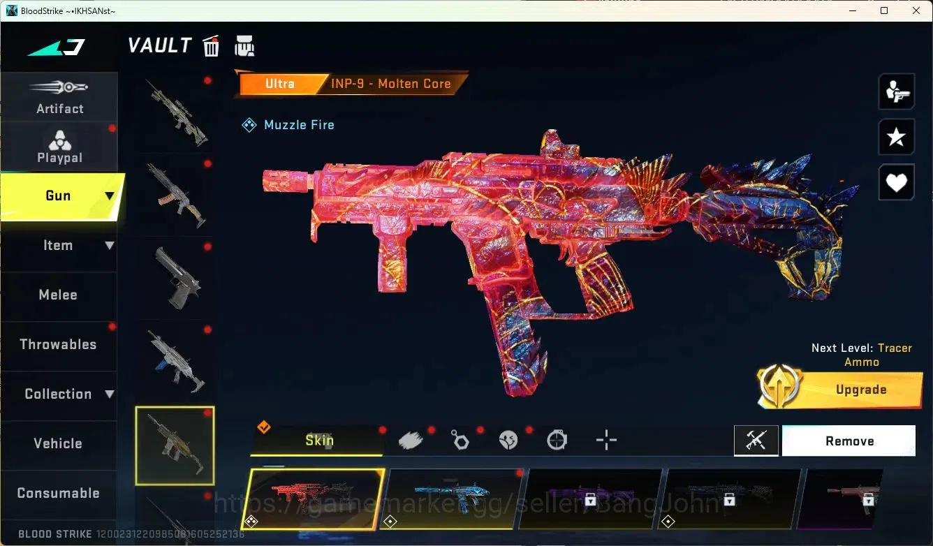 Blood Strike Accounts ASIA | Ultra INP-9 Molten Core | TR JACK | Ultra E image 4