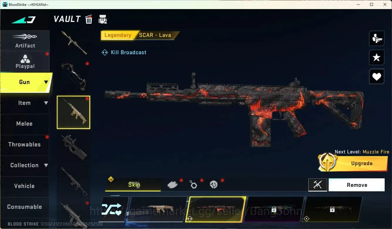 Blood Strike Accounts ASIA | Ultra INP-9 Molten Core | TR JACK | Ultra E image 5
