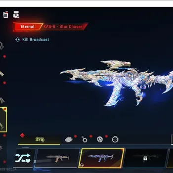 Blood Strike Accounts High-End ASIA|1 ETERNAL: KAG-6 Star Chaser|1 Collab Striker Lucha|3 ULTRA Guns|10 LEGENDARY Guns|2