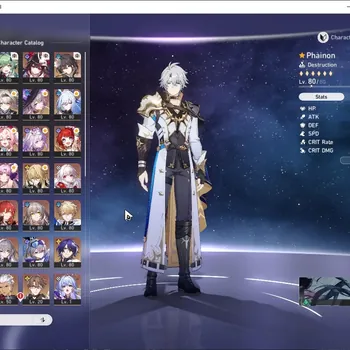Honkai Star Rail Accounts Others Asia|TL 70|24 Limited|(Firefly,Black Swan,Castorice)+Sign