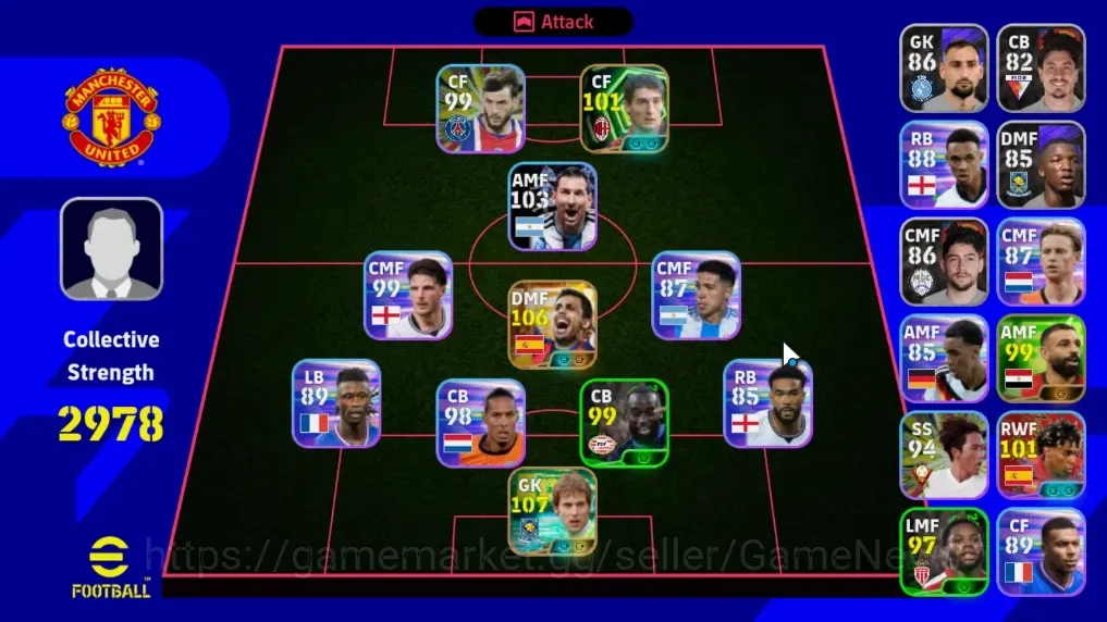 eFootball Accounts High-End Android|Power 2978|Big Time Rodri Jul'26|Epic Petr Cech,Daniele Massaro|2 Show Time|PES2027|Take 1