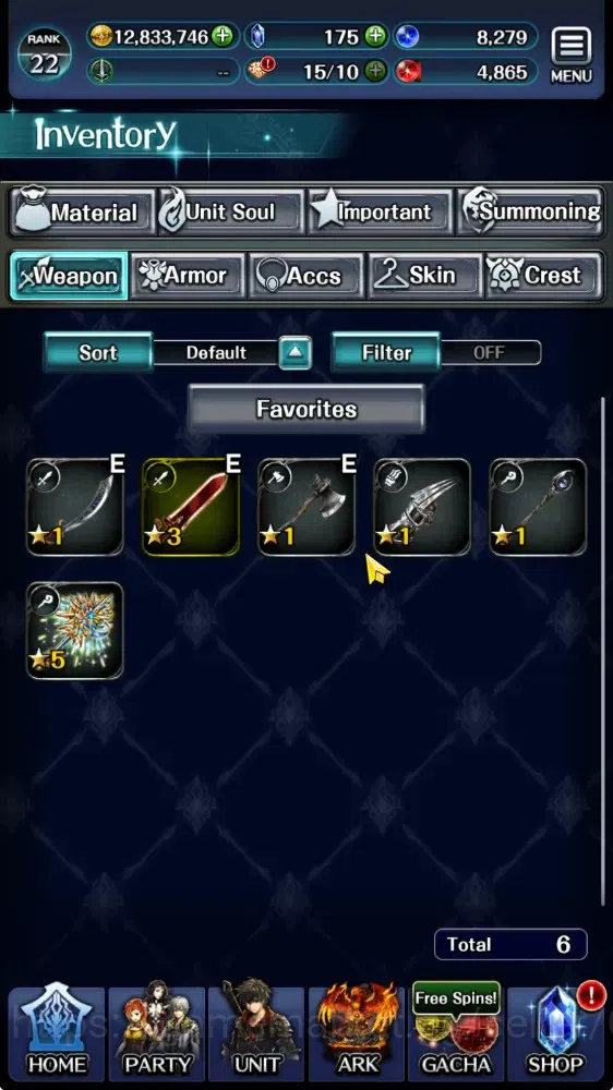 Last Cloudia Accounts Mid‑Game GLOBAL|Rank 22|Collab Brave Frontier Fire God Vargas A4 |Shinobi H Lilette A2,SM Sera,A 11
