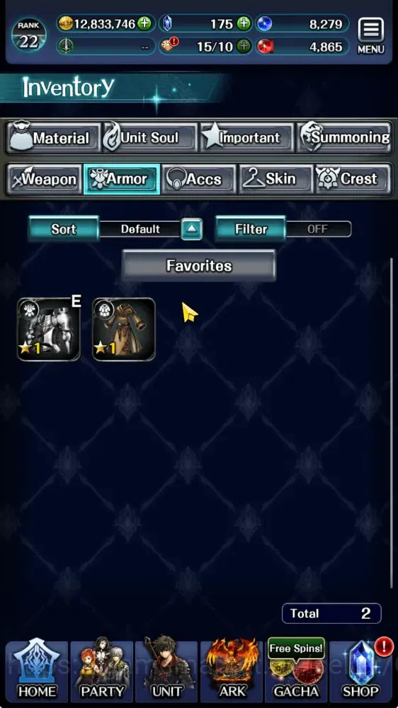 Last Cloudia Accounts Mid‑Game GLOBAL|Rank 22|Collab Brave Frontier Fire God Vargas A4 |Shinobi H Lilette A2,SM Sera,A 12