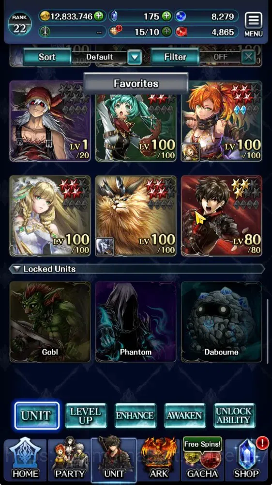 Last Cloudia Accounts Mid‑Game GLOBAL|Rank 22|Collab Brave Frontier Fire God Vargas A4 |Shinobi H Lilette A2,SM Sera,A 4