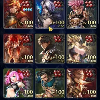 Last Cloudia Accounts Mid‑Game GLOBAL|Rank 22|Collab Brave Frontier Fire God Vargas A4 |Shinobi H Lilette A2,SM Sera,A