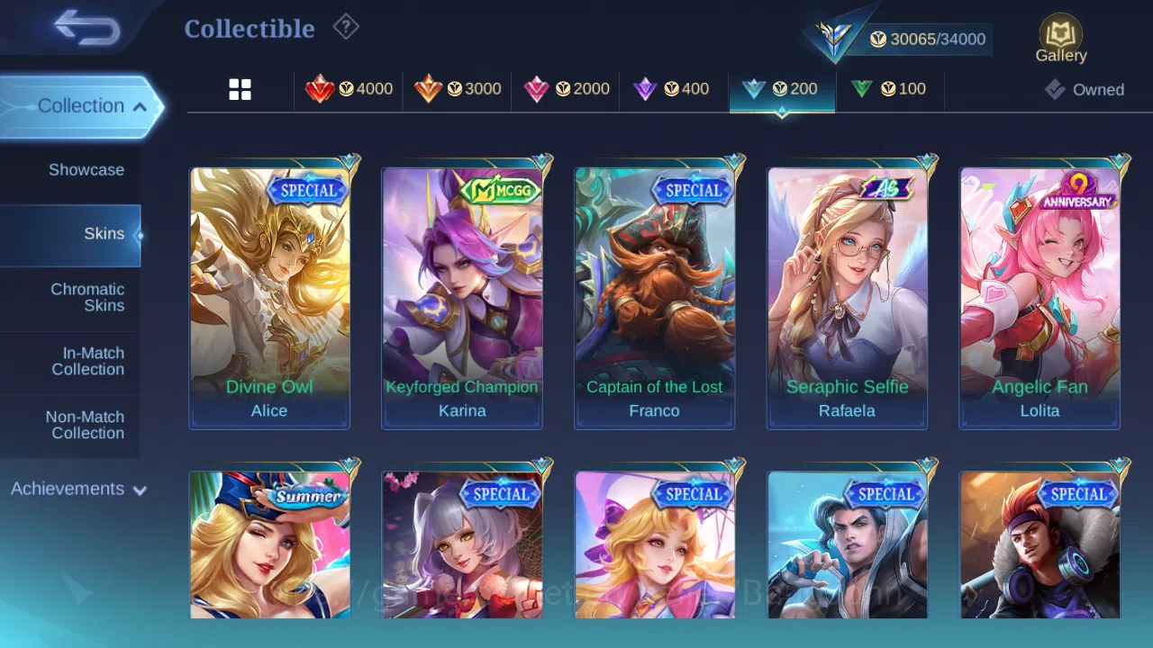 Mobile Legends: Bang Bang Accounts Hero 62 | skin 108  kof karina | sanrio floryn | l image 12